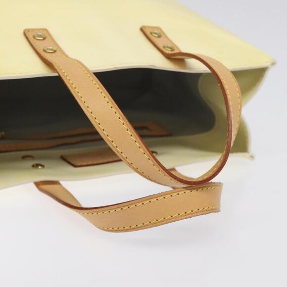 LOUIS VUITTON Monogram Vernis Reade PM Hand Bag Perle M91336 - Picture 7 of 12